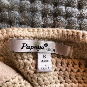 Papaya Tops - Crotchet top Papaya Tops - Crotchet top